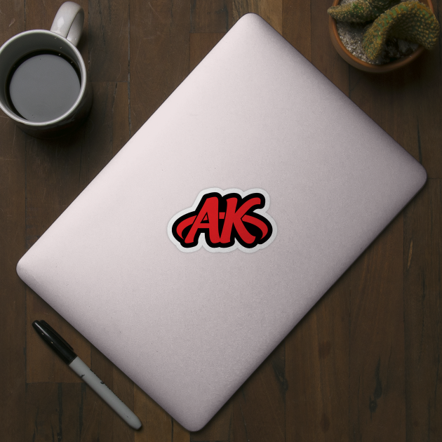 AK Girl AK Symbol ( Design by Nicholas Webb) by Reynard City